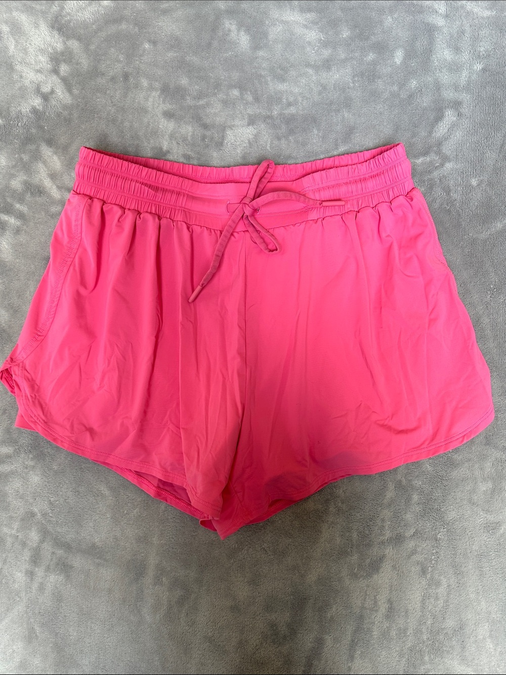 Zyia Women's Hot Pink Athletic Drawstring Shorts